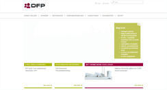 Desktop Screenshot of dfp.dk