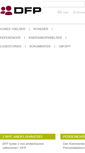Mobile Screenshot of dfp.dk